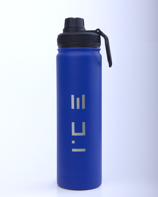 ICE Water Bottle in Blue - 22 oz